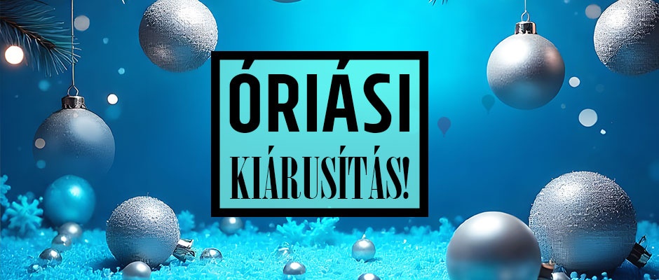 Óriási kiárusítás!